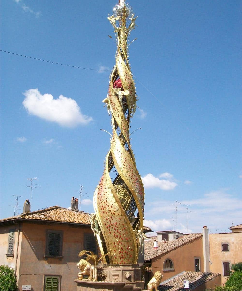 Siti Unesco nel Lazio: Macchina di S. Rosa a Viterbo